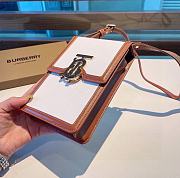 Burberry Robin TB-Plaque Canvas And Leather Canvas Phone  - 6