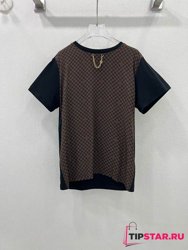 LV Micro Damier Insert T-Shirt 1AFPFR - 1