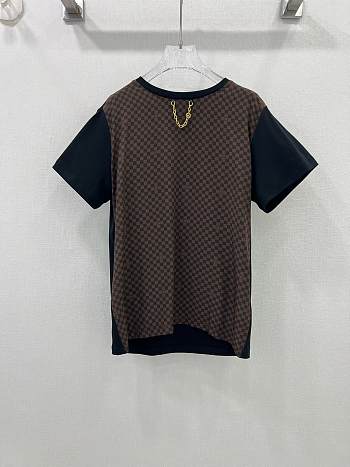 LV Micro Damier Insert T-Shirt 1AFPFR