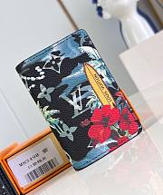 LV Pocket Organizer Monogram Surfin M83498 7.5x11.1x1cm - 1