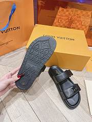 LV Sunset Flat Comfort Mule Black 1AD1JZ - 6