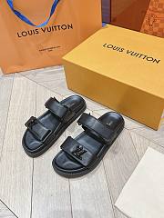 LV Sunset Flat Comfort Mule Black 1AD1JZ - 4