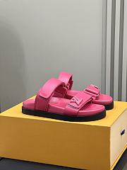 LV Sunset Flat Comfort Mule Pink 1AD1KV - 1