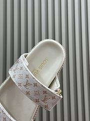 LV Sunset Flat Comfort Mule Dune Beige 1AD1IG - 3