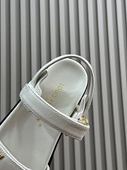 LV Sunset Comfort Flat Sandal White 1ABW7Q - 3