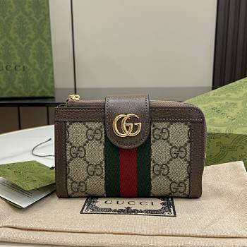 Gucci Ophidia Card Case Wallet 13x8.5x2cm