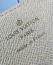 LV Pocket Organizer Sand Surfin Monogram 7.5x11.1x1cm - 6