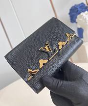 LV Capucines Compact Wallet Black M82764 13.5x9.5x3cm - 5