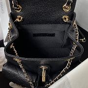 Chanel Black Backpack Size 21x20x12 cm - 5