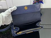 LV Cluny Mini Navy Blue Epi Leather M25228 20x16x7.5cm - 5