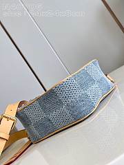 LV Chess Messenger Damier Denim 3D N40706 24x24x8cm - 5