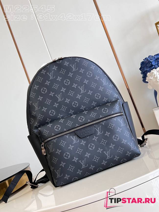 LV Discovery Backpack MM Monogram Eclipse Canvas M22545 31x42x17 cm - 1