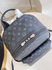 LV Discovery Backpack MM Monogram Eclipse Canvas M22545 31x42x17 cm - 6