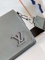 LV Takeoff Messenger PM Khaki M25125 22x16.5x7cm - 3