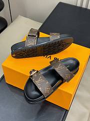 LV Bom Dia Flat Comfort Mule Cacao Brown Monogram 1AAW8H - 4