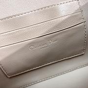 Dior Miss Daisy Mini Bag Trend Beige Macrocannage Lambskin 22x12.5x4cm - 3