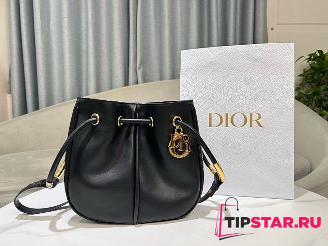 Dior Medium Dior Nolita Bag Black Calfskin 28x25x5cm - 1