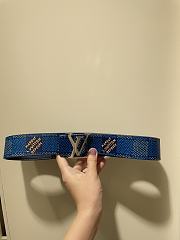 LV Initiales 40mm Reversible Belt Blue M8645U - 1