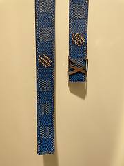 LV Initiales 40mm Reversible Belt Blue M8645U - 5