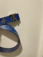 LV Initiales 40mm Reversible Belt Blue M8645U - 4