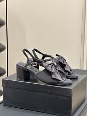 CC Sandal Silk Black 65mm - 4