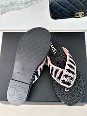 CC Thongs Crochet Black & Pink - 6