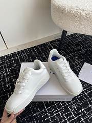 Burberry Leather Box Sneakers White - 6