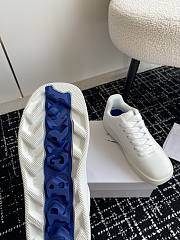 Burberry Leather Box Sneakers White - 5