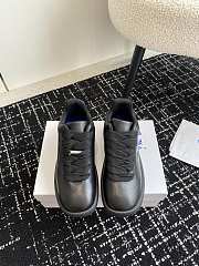 Burberry Leather Box Sneakers Black - 3