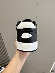 Dior B57 Low-Top Sneaker Black and White Smooth Calfskin  - 3