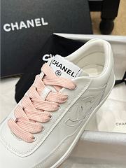 CC Sneaker Calf Leather White Pink - 2