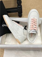 CC Sneaker Calf Leather White Pink - 4