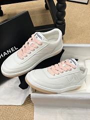 CC Sneaker Calf Leather White Pink - 6