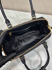 Prada Medium Saffiano Leather Bag Black 1BG537 32x21.5x10.5cm - 5