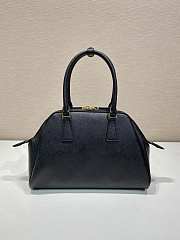 Prada Medium Saffiano Leather Bag Black 1BG537 32x21.5x10.5cm - 3