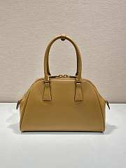 Prada Medium Saffiano Leather Bag Caramel 1BG537 32x21.5x10.5cm - 4