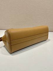 Prada Medium Saffiano Leather Bag Caramel 1BG537 32x21.5x10.5cm - 2