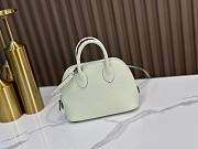 Hermes Bolide Mini Bubble Green/ Silver 18.5x14.5x7.3cm - 1