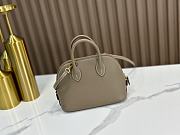 Hermes Bolide Mini Elephant Gray/ Gold 18.5x14.5x7.3cm - 1