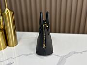 Hermes Bolide Mini Black/ Gold 18.5x14.5x7.3cm - 6