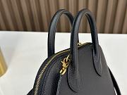 Hermes Bolide Mini Black/ Gold 18.5x14.5x7.3cm - 3