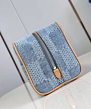 LV Locker Dopp Kit Damier Denim 3D N40753 23x13x12cm - 5