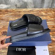 Dior Aqua Sandal Black Quilted Smooth Calfskin - 3