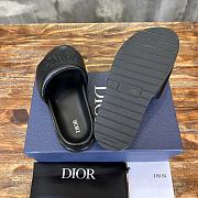 Dior Aqua Sandal Black Quilted Smooth Calfskin - 4