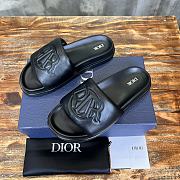 Dior Aqua Sandal Black Quilted Smooth Calfskin - 5