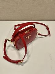 Prada Red Odette Patent Leather Mini Bag 17.5x10.5x4.5cm - 6