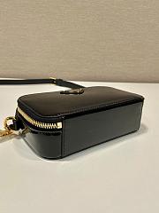 Prada Black Odette Patent Leather Mini Bag 17.5x10.5x4.5cm - 6