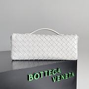 BV Long Clutch Andiamo With Handle Sea Salt 31x13x3cm - 2