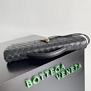 BV Long Clutch Andiamo With Handle Black 31x13x3cm - 2