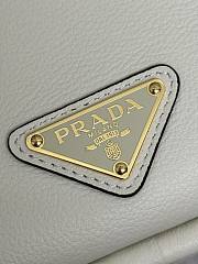 Prada Leather Handbag White 25x18x10.5cm - 3